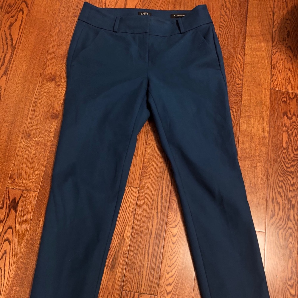LOFT size 4 blue pants